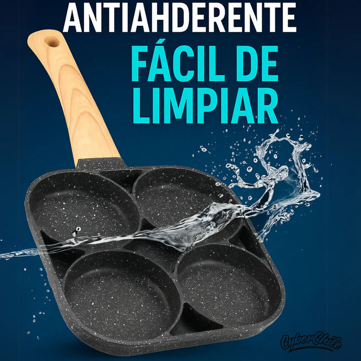 Sartén multifunción antiadherente 4 en 1 🍳