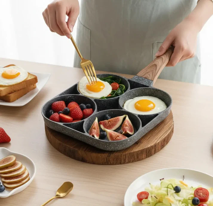 Sartén multifunción antiadherente 4 en 1 🍳